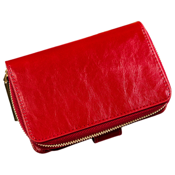 Portfel skórzany 1455 Red