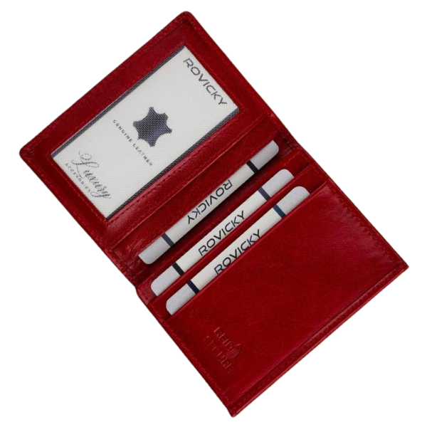 Portfel męski skórzany 9670 Red