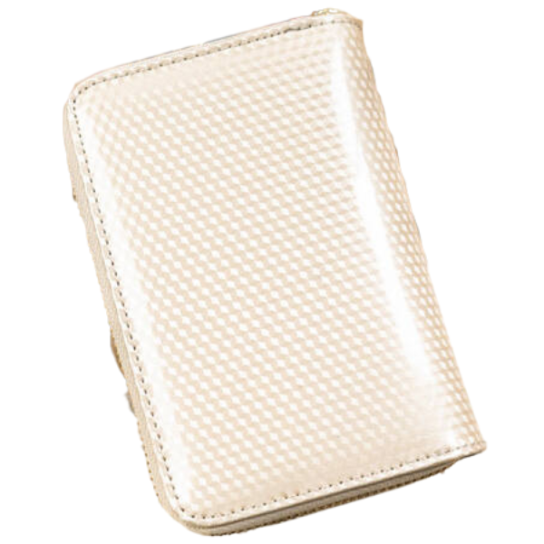 Portfel damski skórzany 7358 Beige