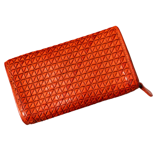 Portfel damski skórzany 7293 Orange