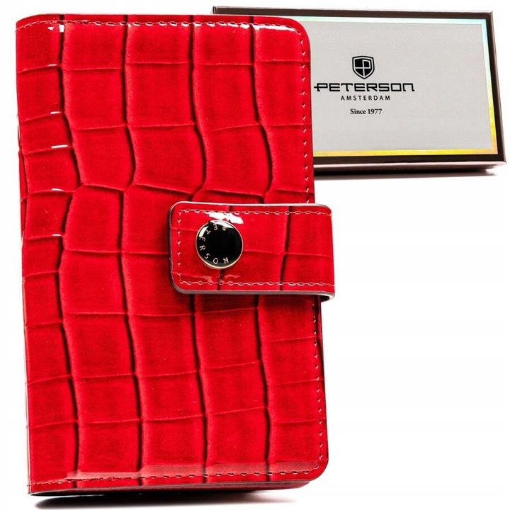 Portfel damski eko DS Red