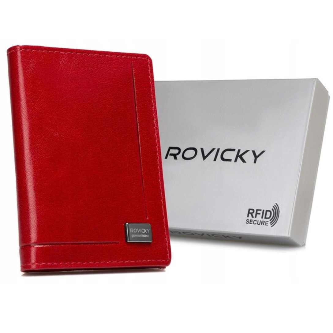 Portfel męski skórzany 9670 Red