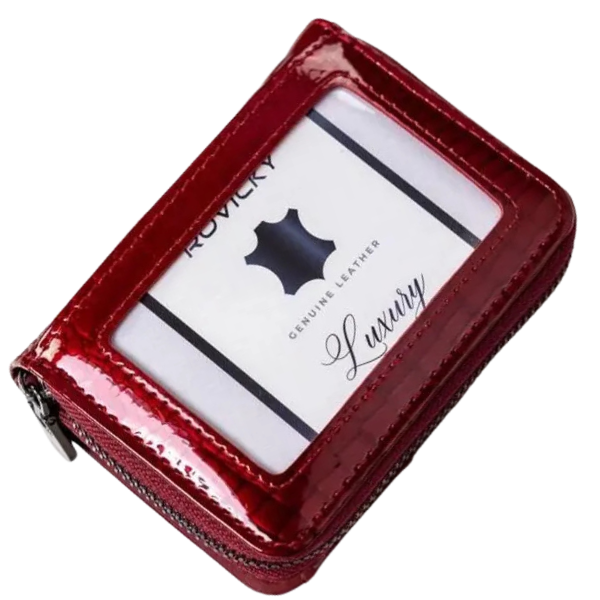 Portfel damski skórzany 2365 Red