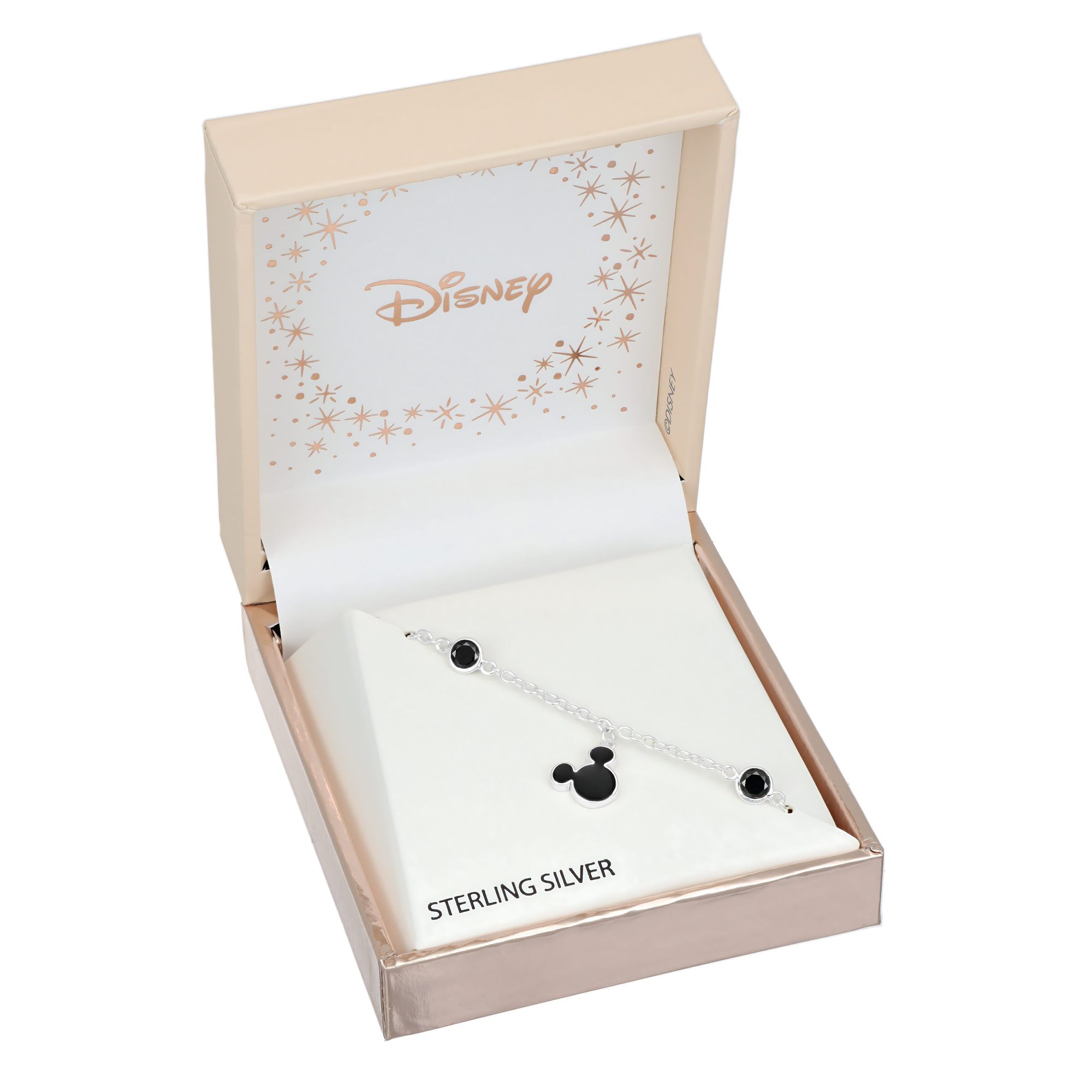 MICKEY & MINNIE MOUSE - SILVER