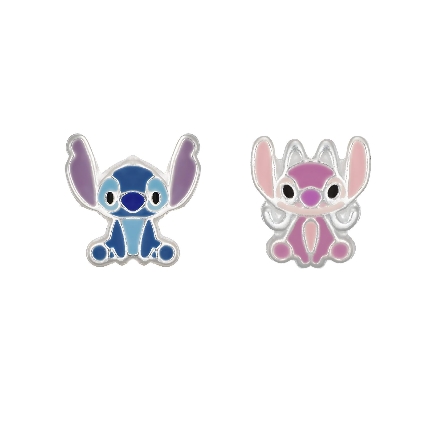 STITCH MINI EARSTUDS - SILVER 925