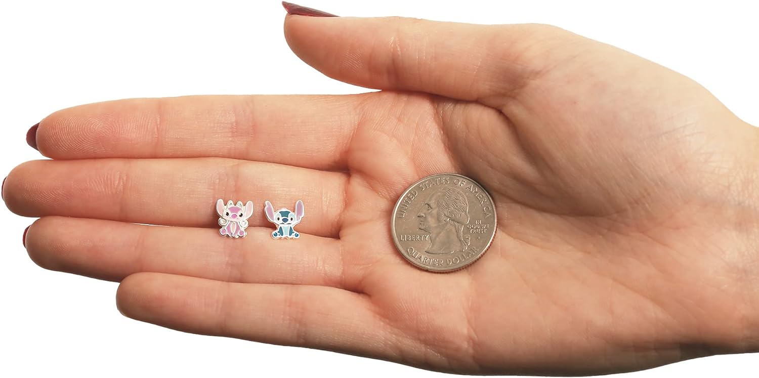 STITCH MINI EARSTUDS - SILVER 925