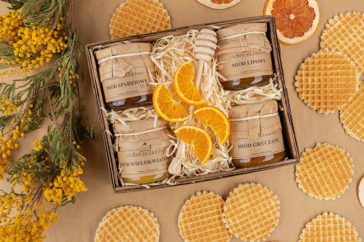 Zestaw prezentowy MIX MIODÓW kremowanych